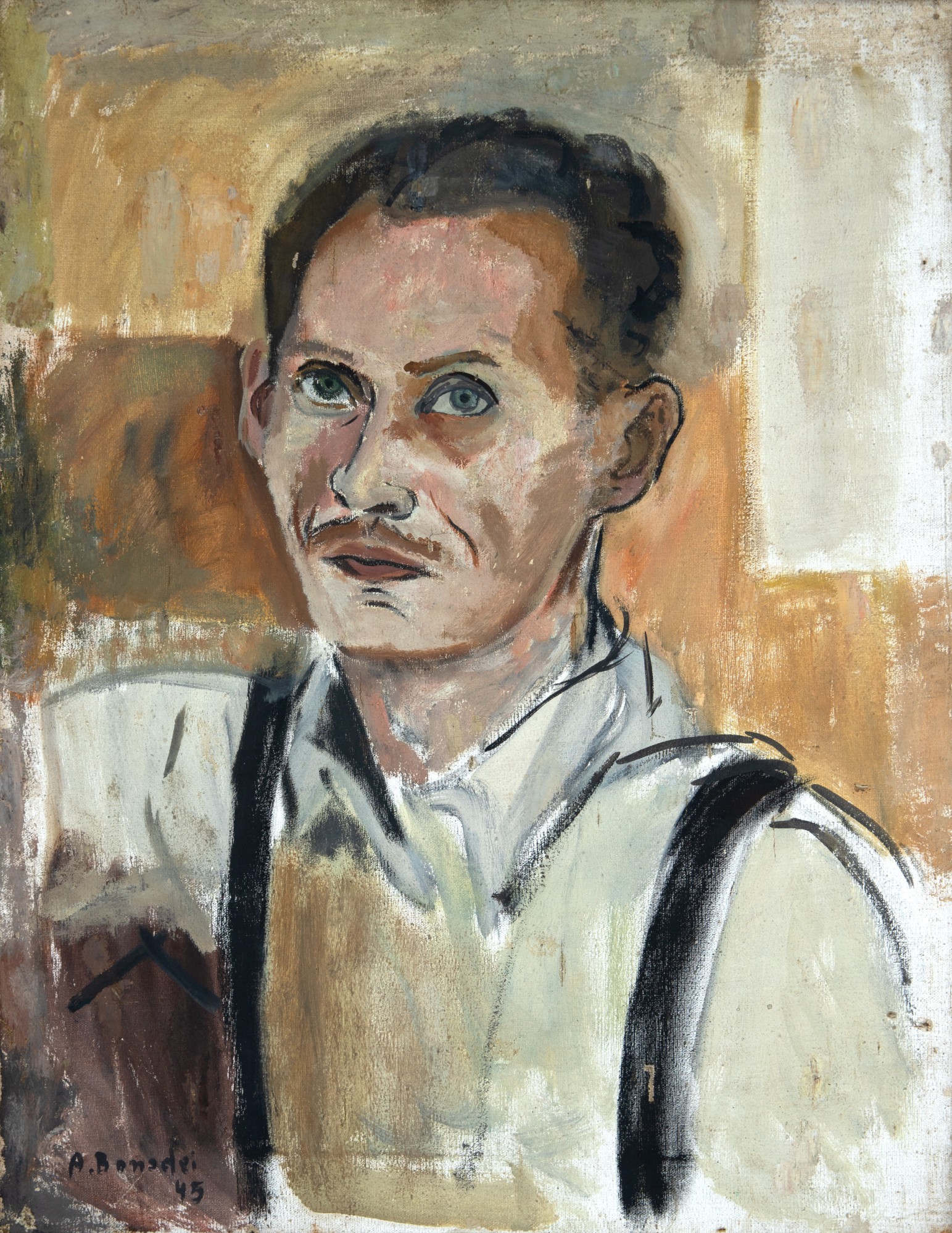 Aldo Bonadei - Autorretrato