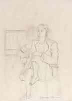 Aldo Bonadei - Mulher Sentada