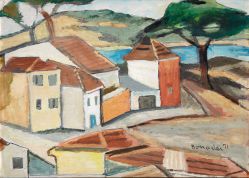 Aldo Bonadei - Paisagem