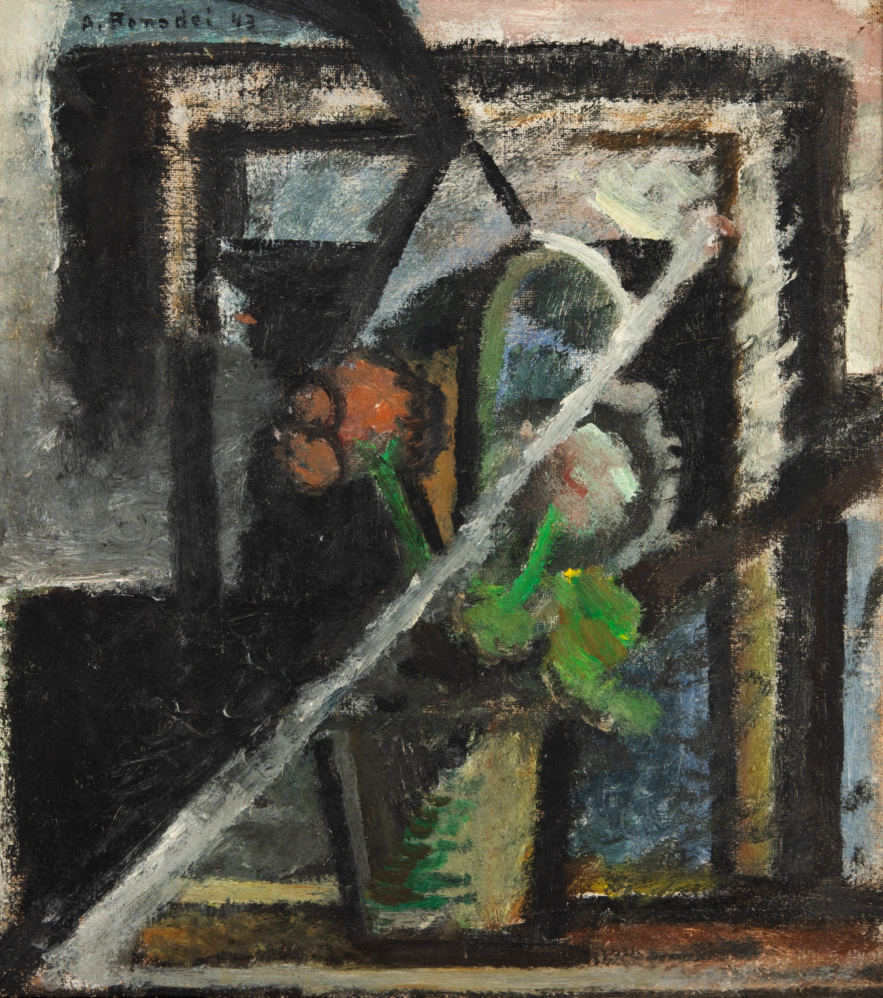 Aldo Bonadei - Vaso de Flores