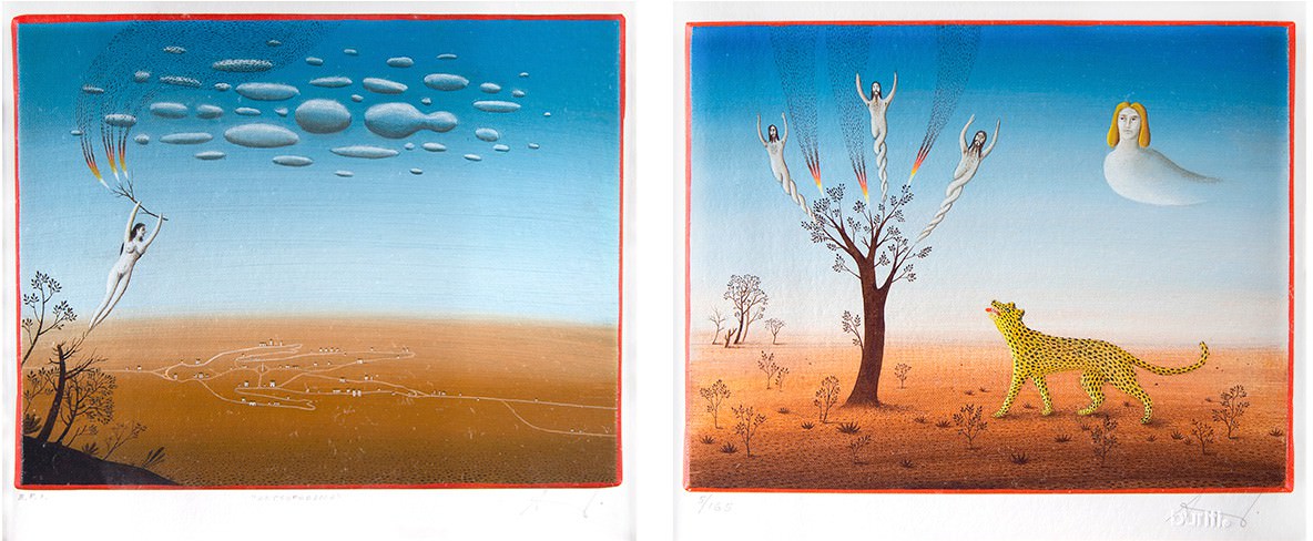Alex Cerveny - Anthroporama (dyptych)