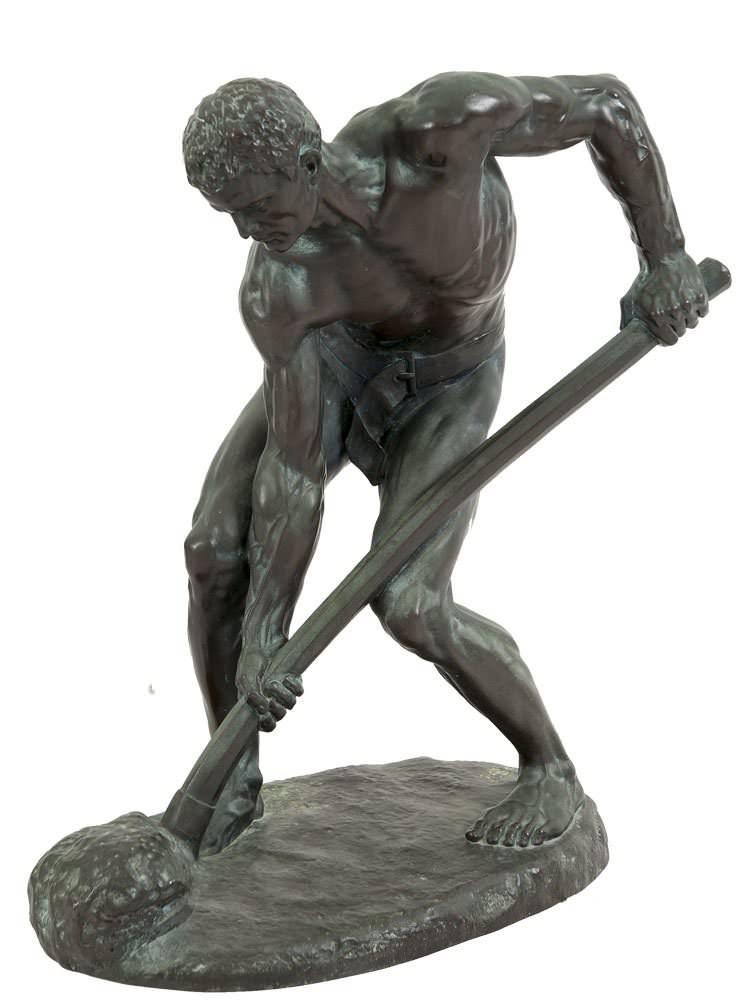 Alfred Boucher - Homem lançando Machado