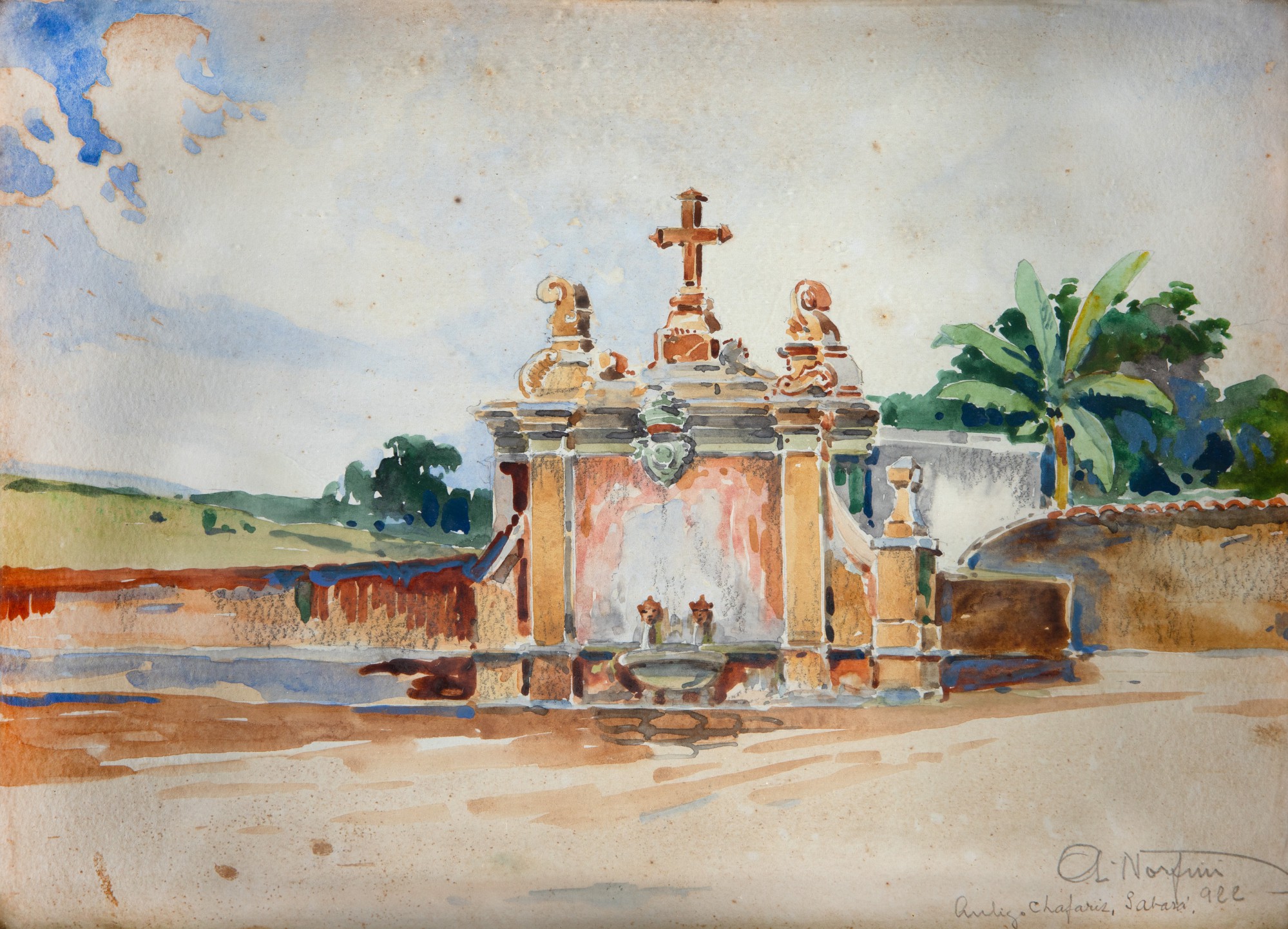 Alfredo Norfini - Antigo Chafariz, Sabará