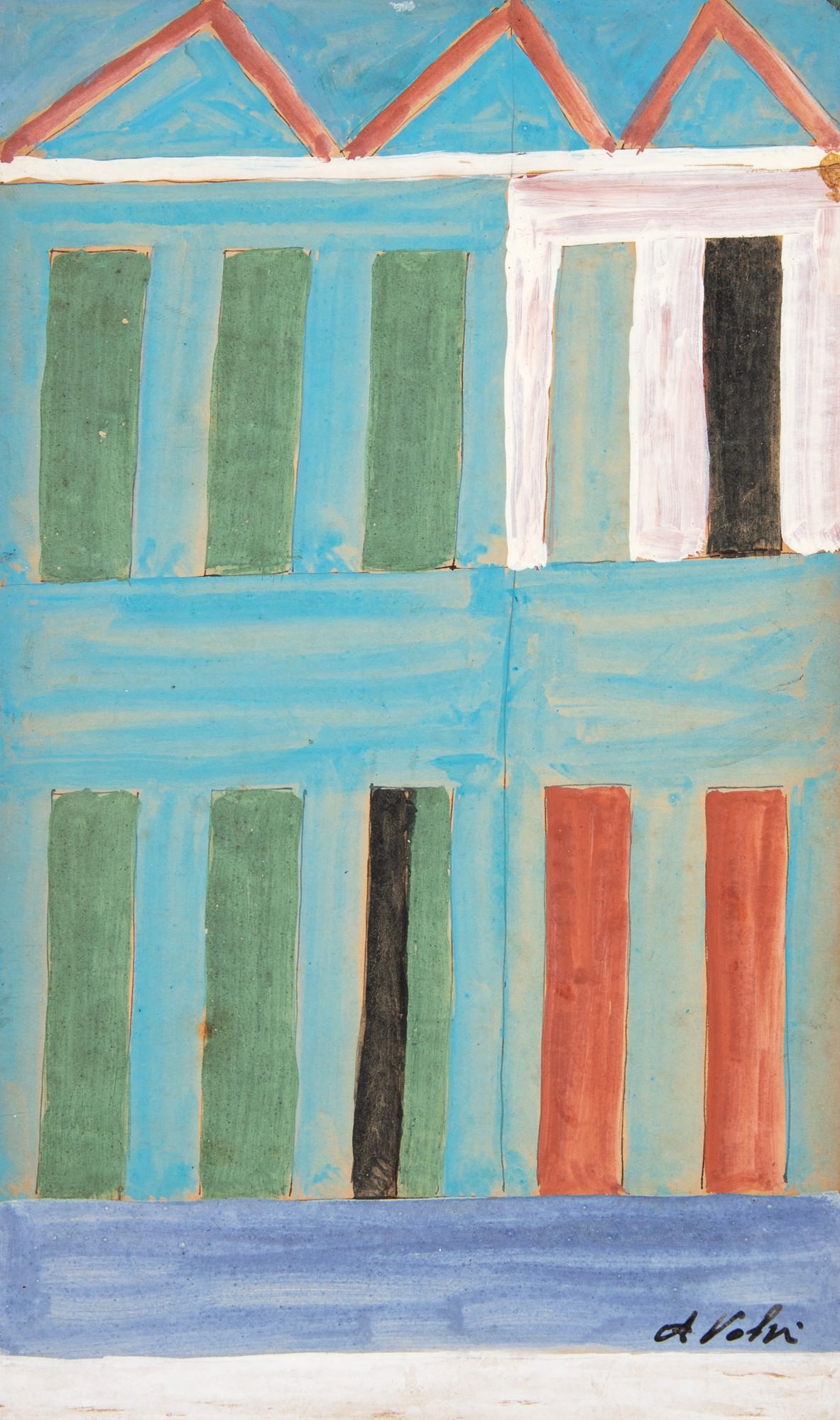 Alfredo Volpi - Fachada