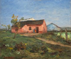 Alfredo Volpi - Paisagem