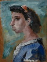 Alfredo Volpi - Retrato