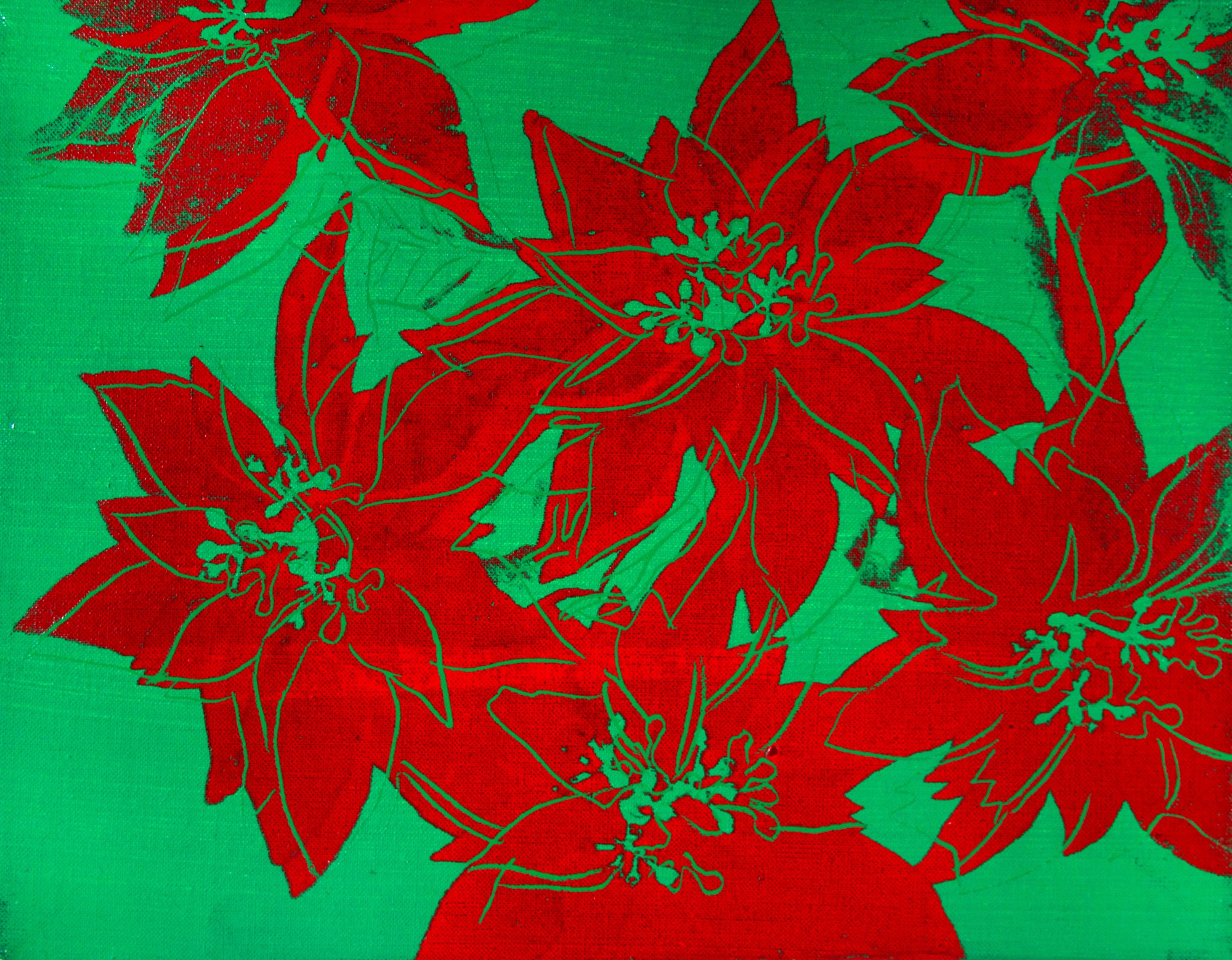 Andy Warhol - Poinsettia