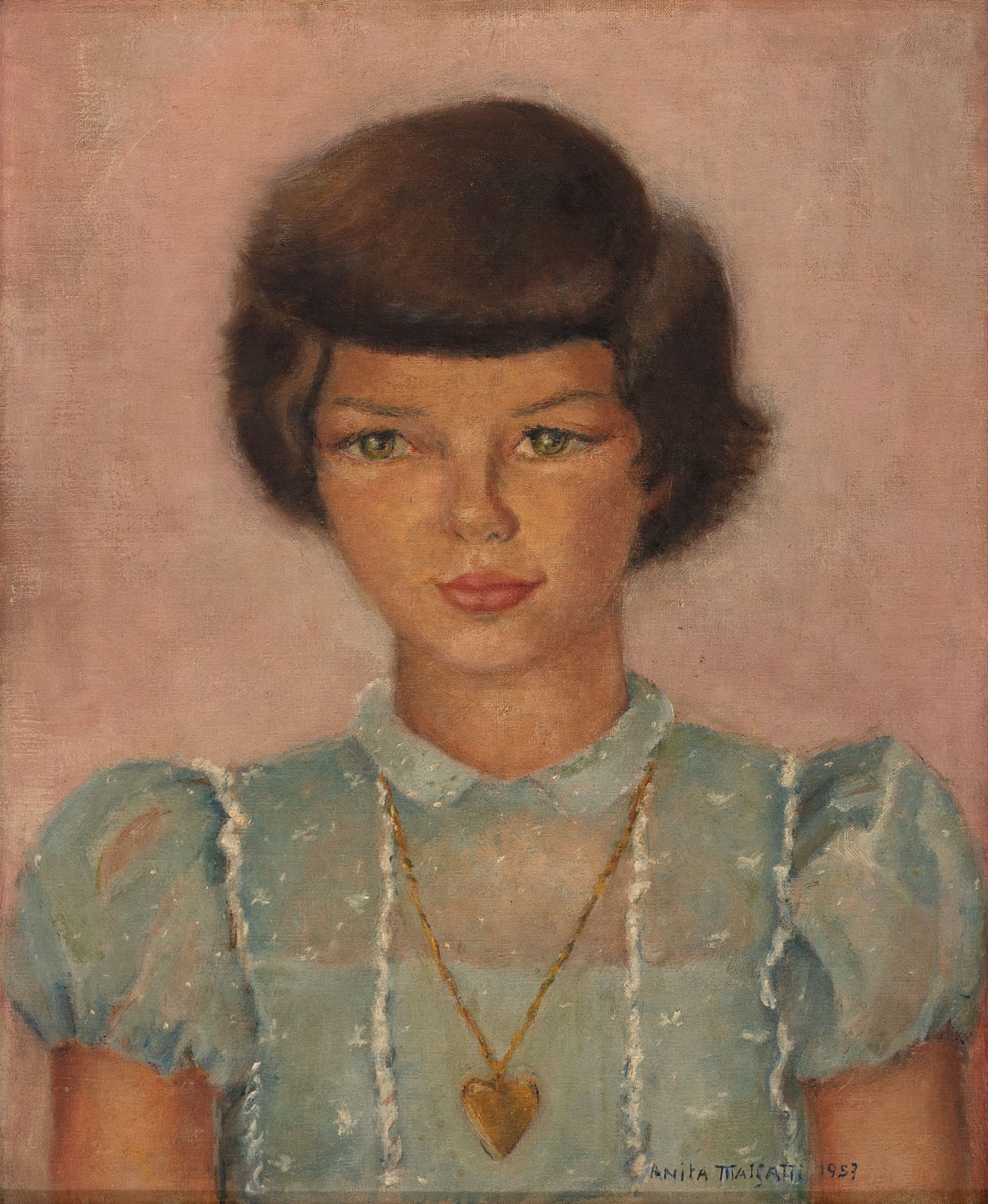 Anita Malfatti - Retrato de Menina