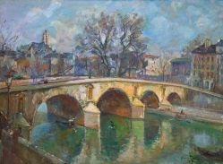 Anne Marie Nivouliès de Pierrefort - Le Pont Marie
