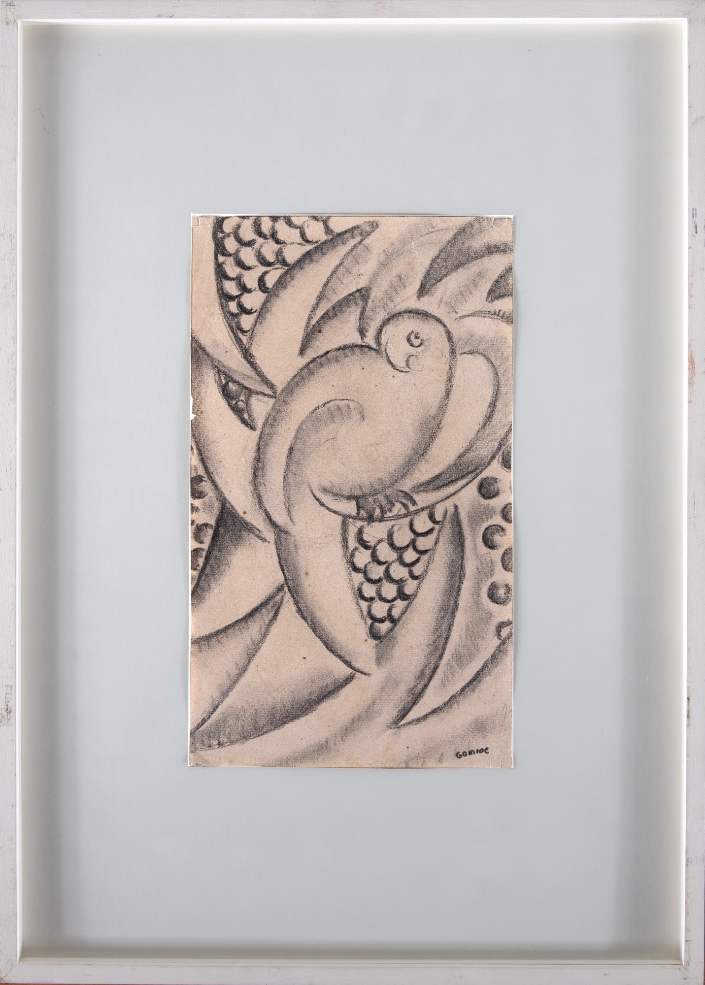 Antonio Gomide - Estudo com Papagaios