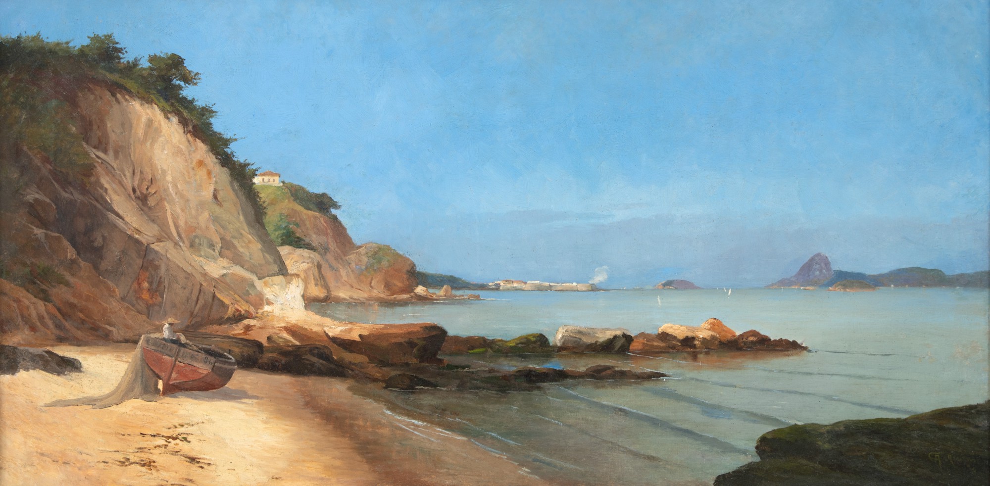 Antônio Parreiras - Paisagem do Rio de Janeiro