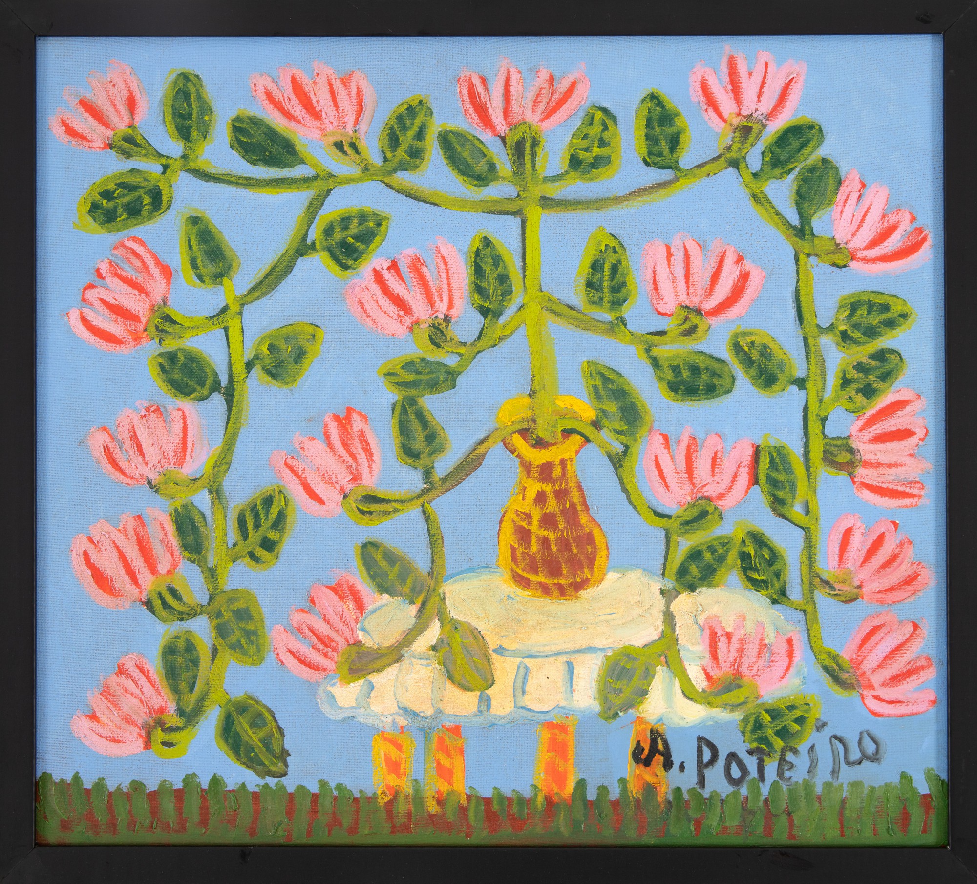 Antonio Poteiro - Vaso Com Flores