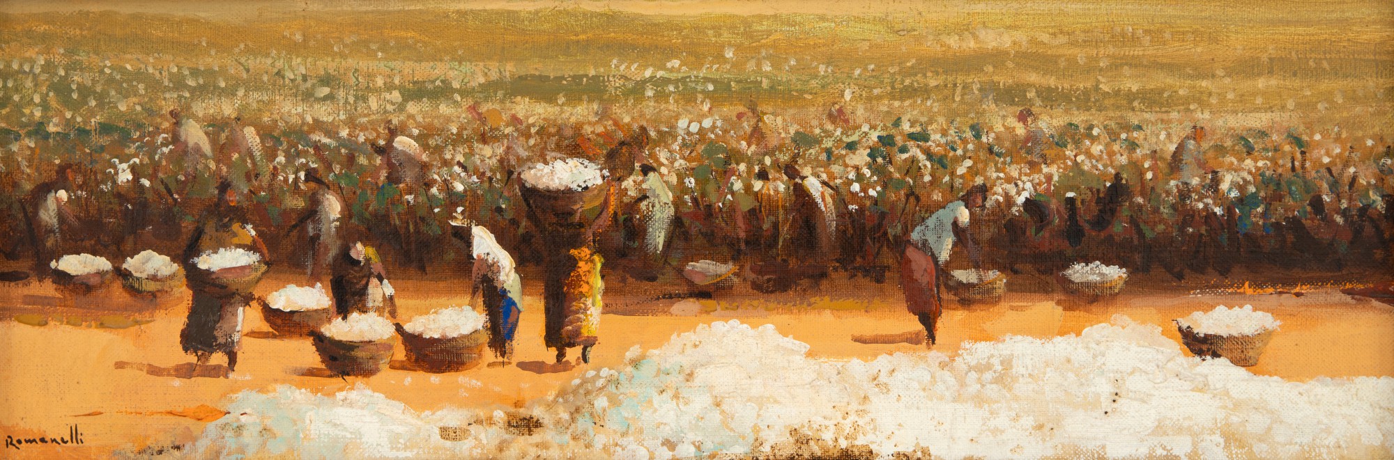 Armando Romanelli - Colheita de Algodão