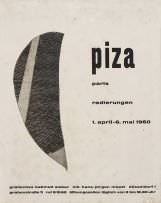 Arthur Piza - Cartaz (Piza - Paris - Radierungen)