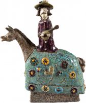 Artista Não Identificado - Violeiro em cima do cavalo