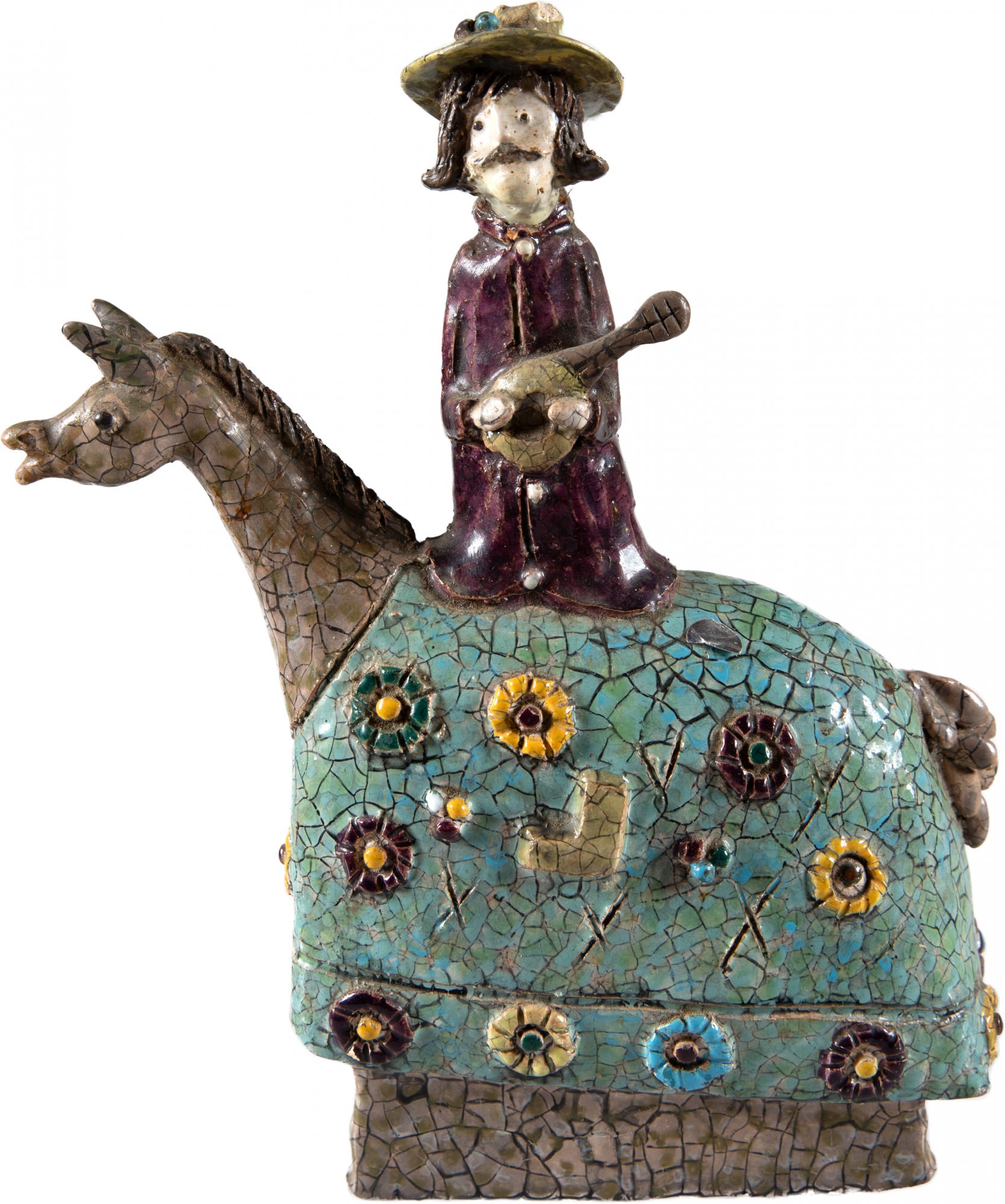 Artista Não Identificado - Violeiro em cima do cavalo