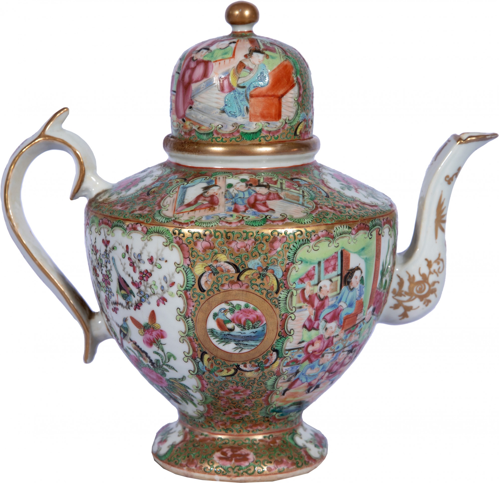 Bule Rose Medallion -
