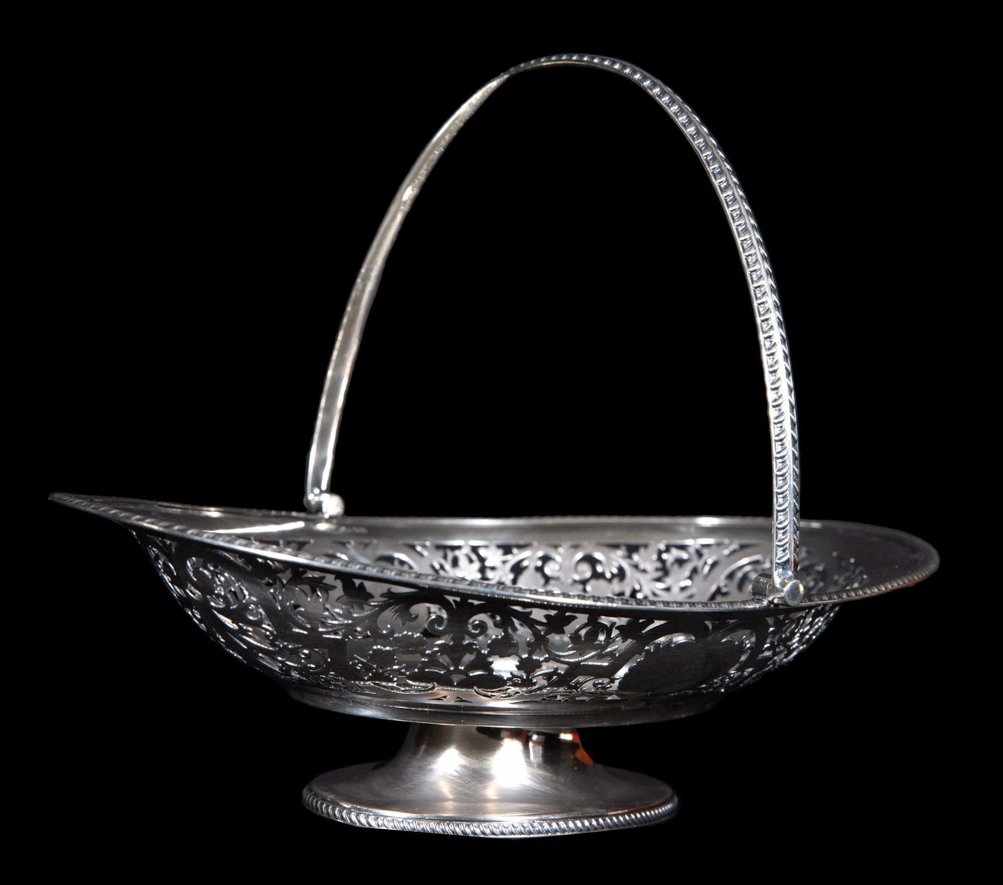 Cesta circular - "Pet-Pouri Holder" -