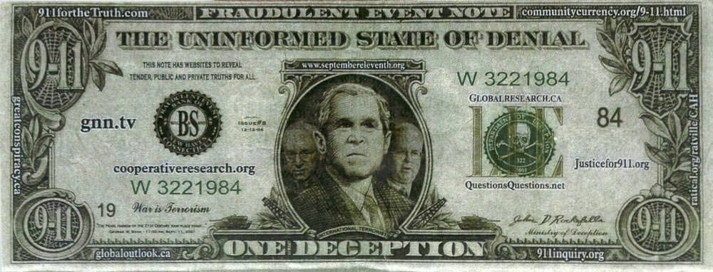 Autor Não Identificado - Dólar One Deception - Reprodução