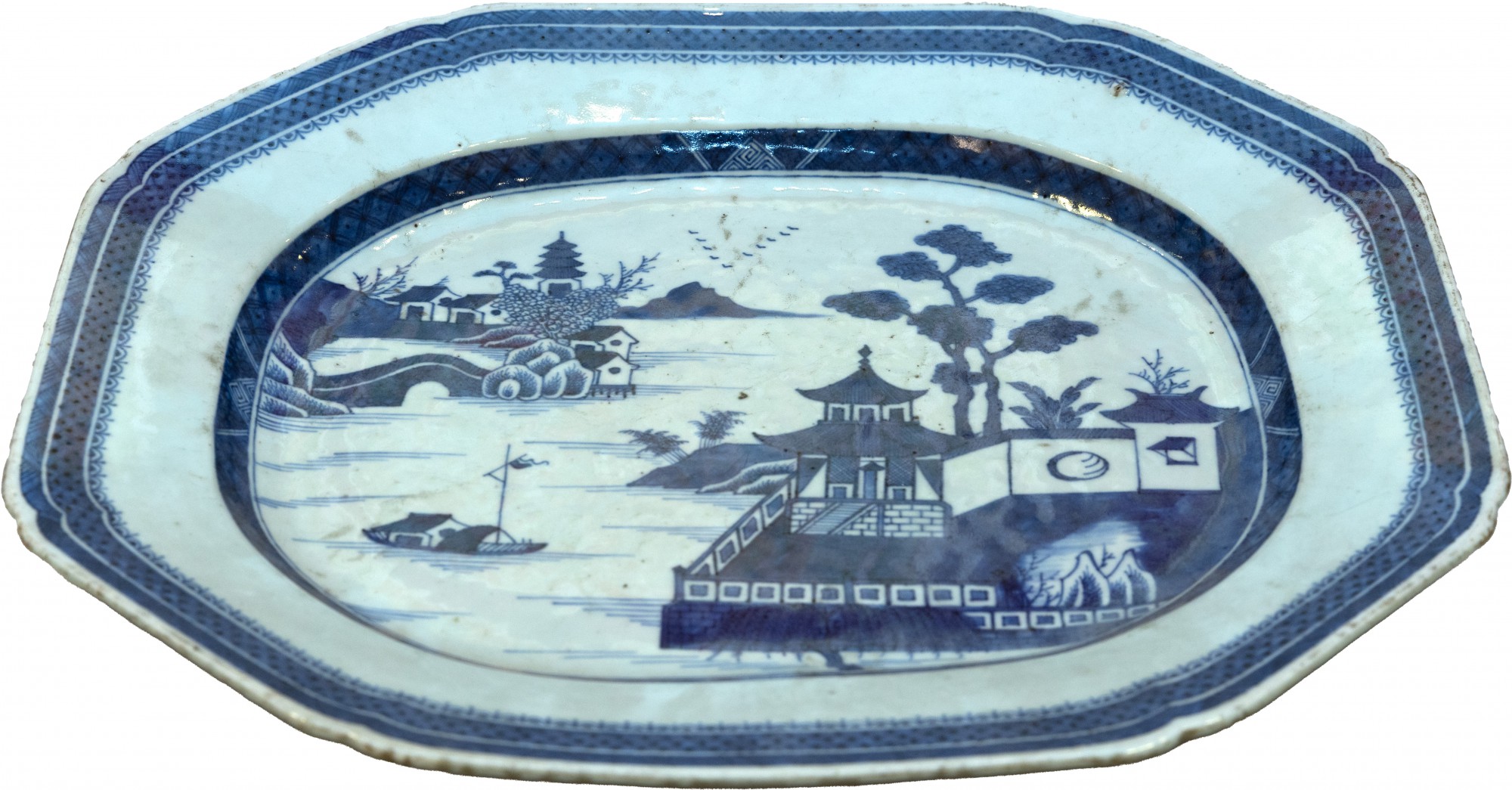 Grande Travessa e Porcelana da Cia das Indias, Dinastia Qing, Reinado Jiaqing - 
