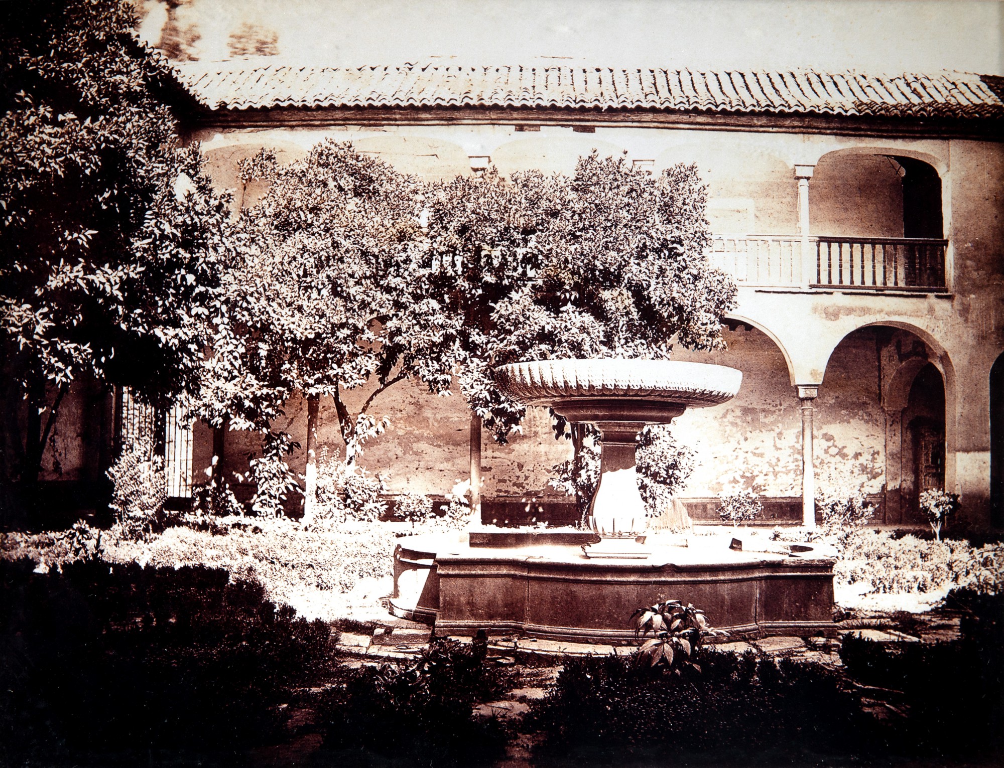 Jardim de Lindaraja em Alhambra - Espanha -