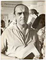 Autor Não Identificado - Oscar Niemeyer no navio Aquileus - Chegada a Beirute