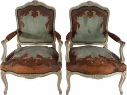 Autor Não Identificado - Pair Of Louis Xv Style Armchairs