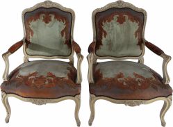 Autor Não Identificado - Par de Poltronas Estilo Luis XV