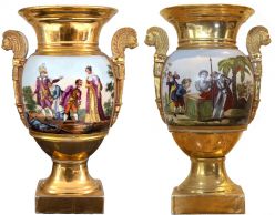 Autor Não Identificado - Par de Vasos Dourados
