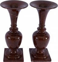 Autor Não Identificado - Pair Of Griot Marble Vases