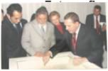 Presidente Luís Inácio Lula na Inauguração da Exposição Tesouros dos Mapas -