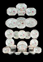 Raro e Importante Serviço de porcelana Companhia das Índias, dinastia Qing, reinado Qianlong (1736-1795) porcelana - 