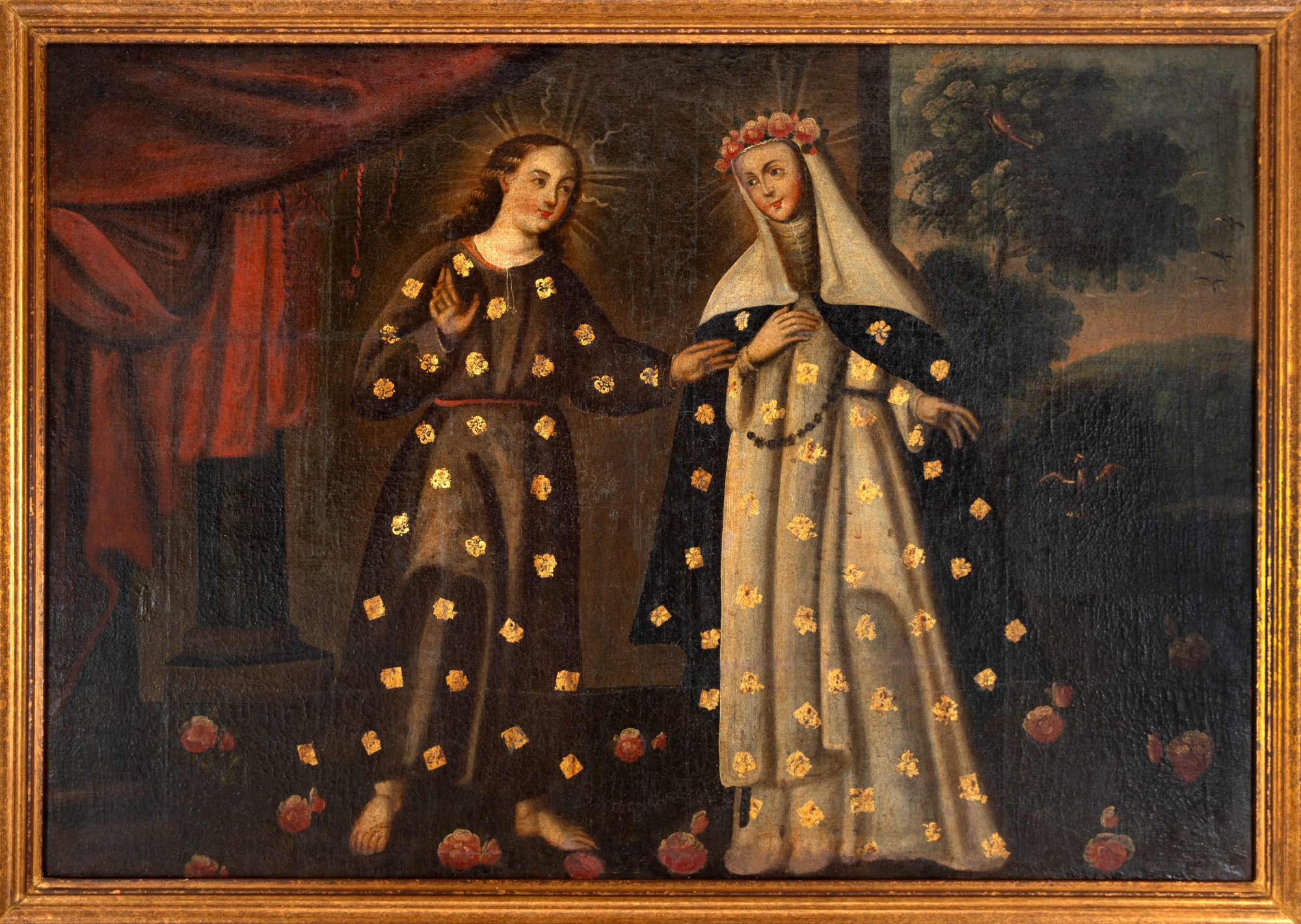 Santa Rosa de Lima e Nossa Senhora - 