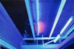 Autor Não Identificado - Sede Banco Santos - Ambiente Roxo Fluorescente