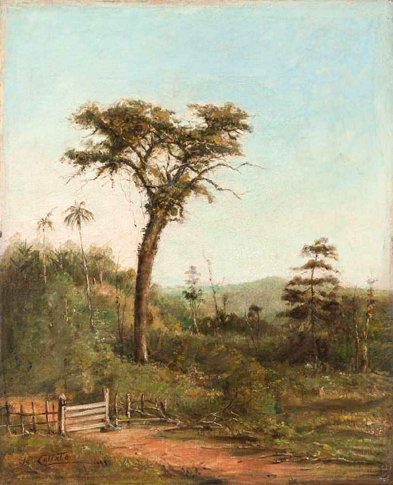 Benedito Calixto - Paisagem