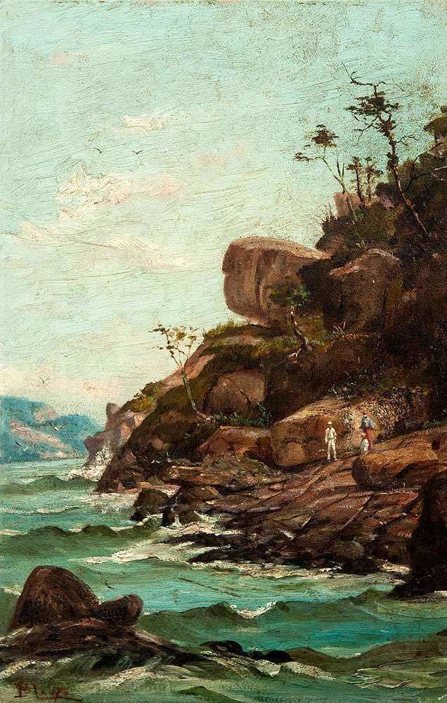 Benedito Calixto - Penhasco