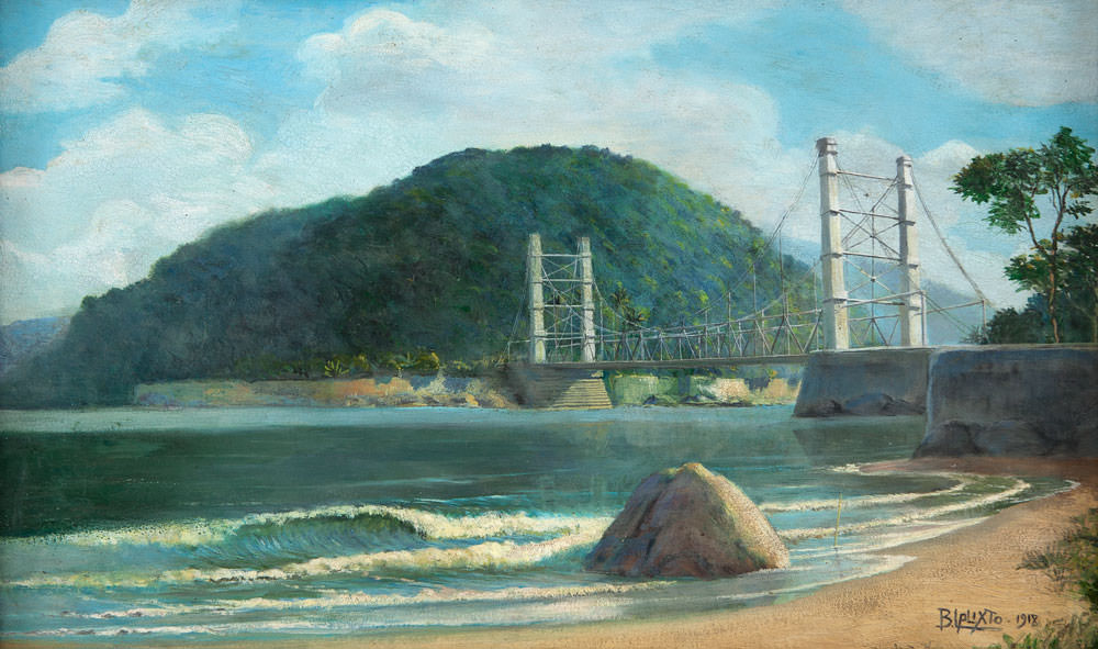 Benedito Calixto - Ponte Pênsil (São Vicente)