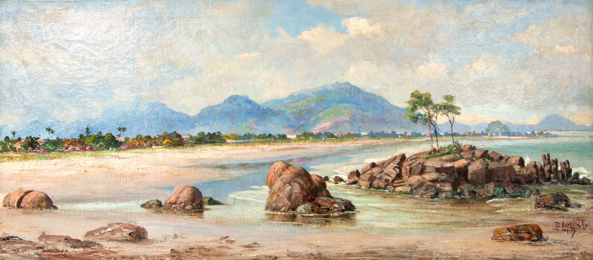 Benedito Calixto - Praia de São Vicente