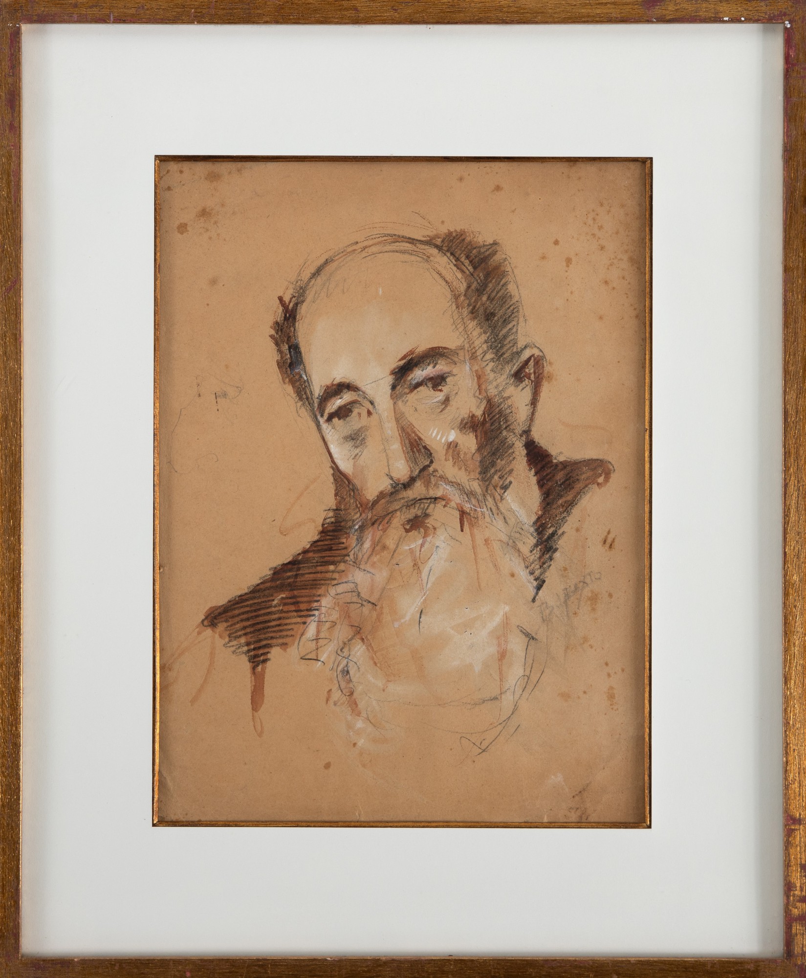 Benedito Calixto - Retrato de Velho e Barba