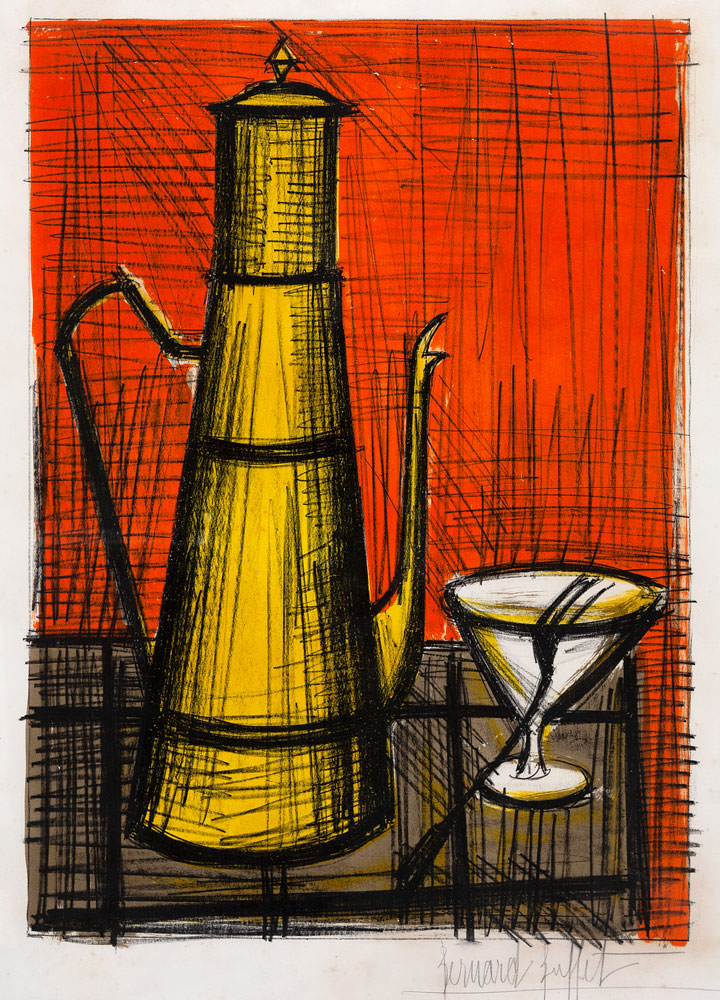 Bernard Buffet - Bule e Taça