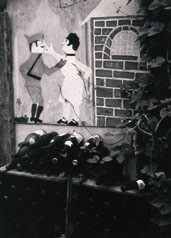 Brassai - Peiture Naive Sur le Mur D‘um Cabinet