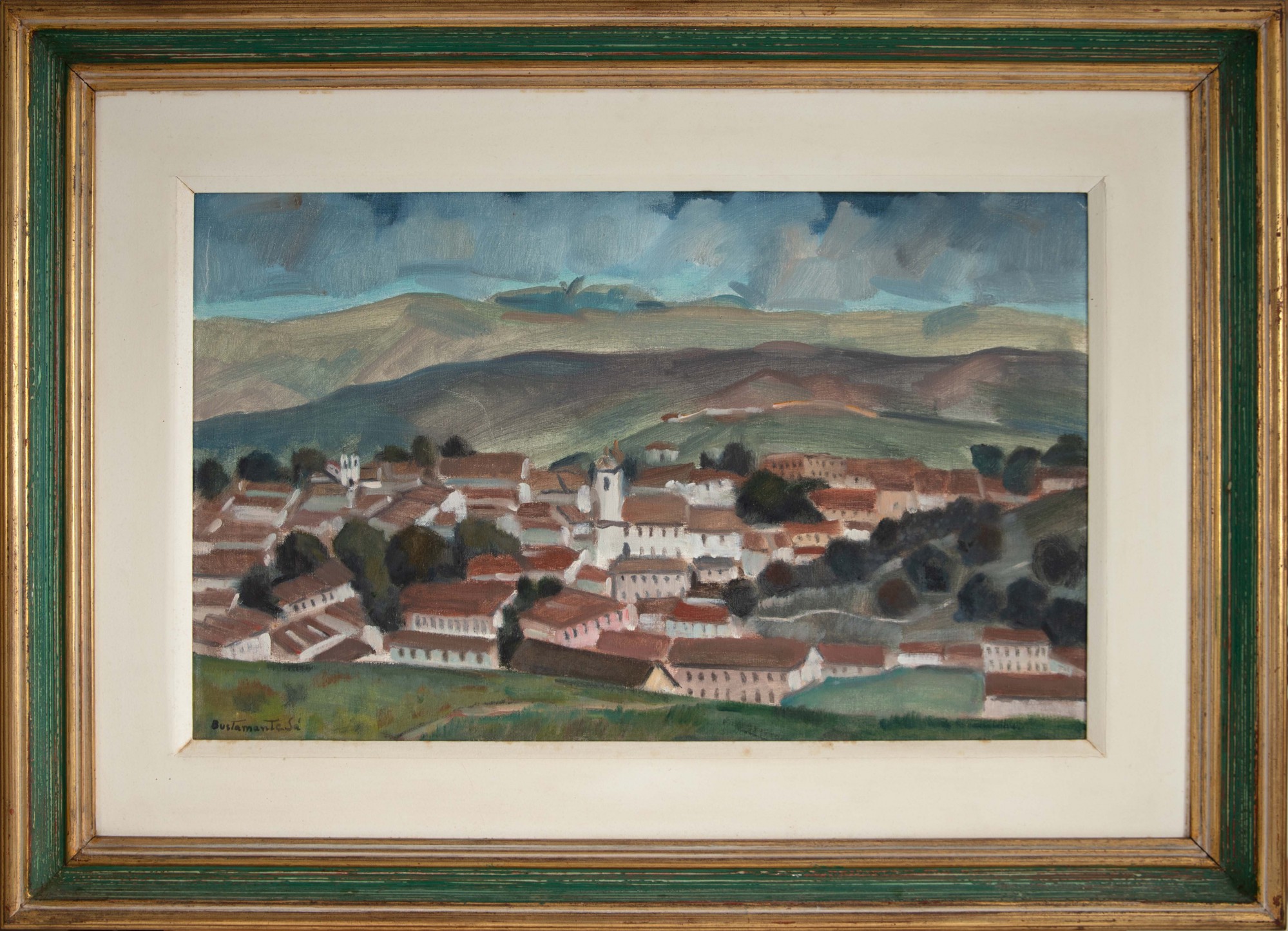 Bustamante Sá - Paisagem de Ouro Preto