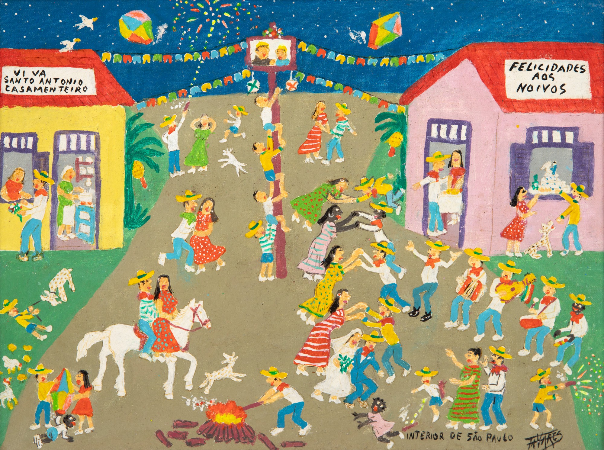 Camilo Eduardo Tavares - A quadrilha na festa de Santo António