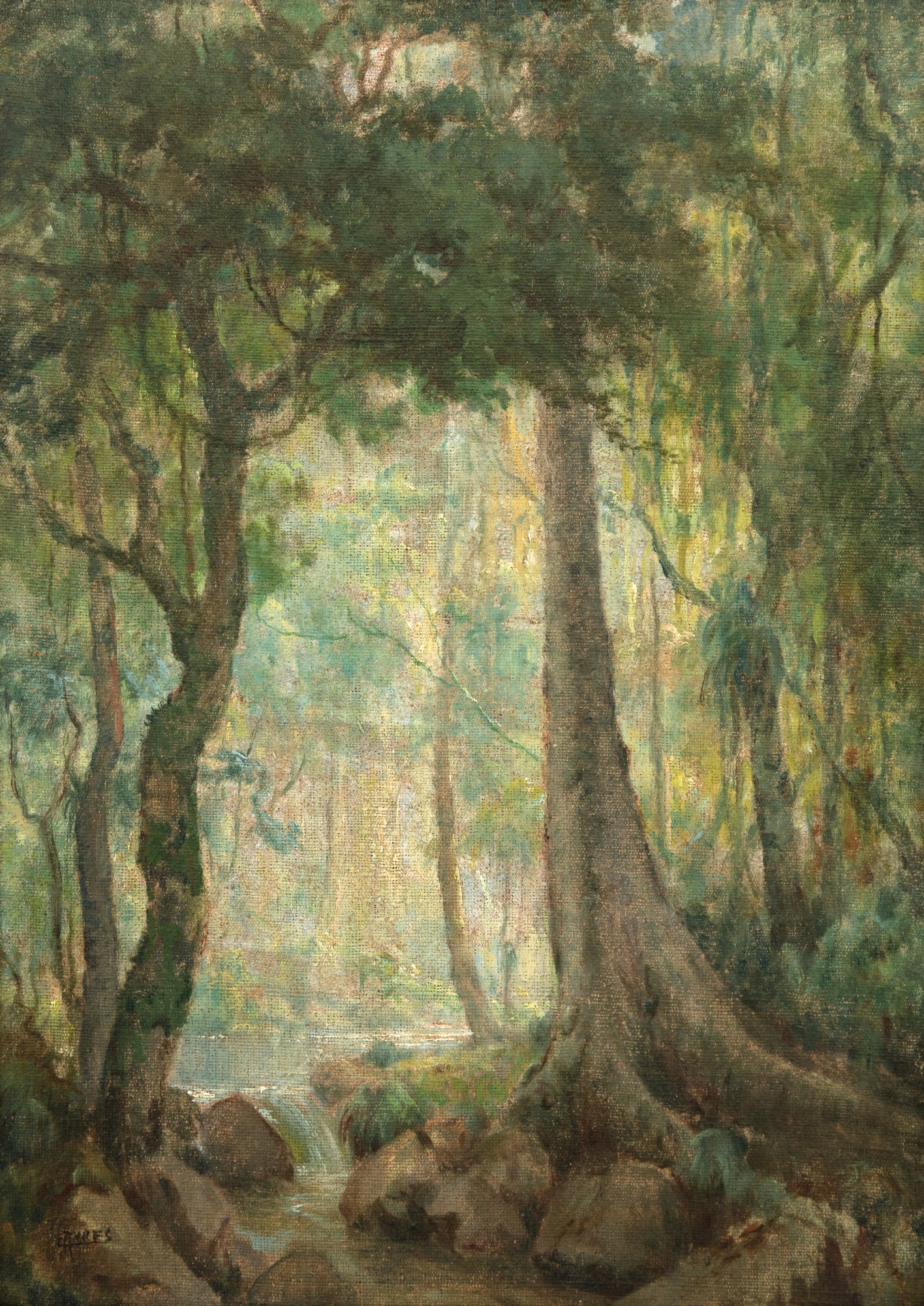 Campos Ayres - Landscape With Trees