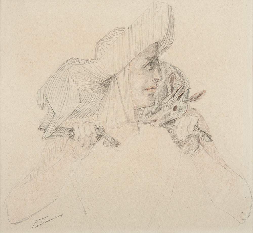 Candido Portinari - Figura com Cabrito