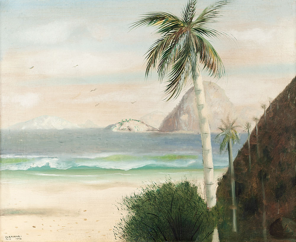 Candido Portinari - Paisagem - Rio de Janeiro