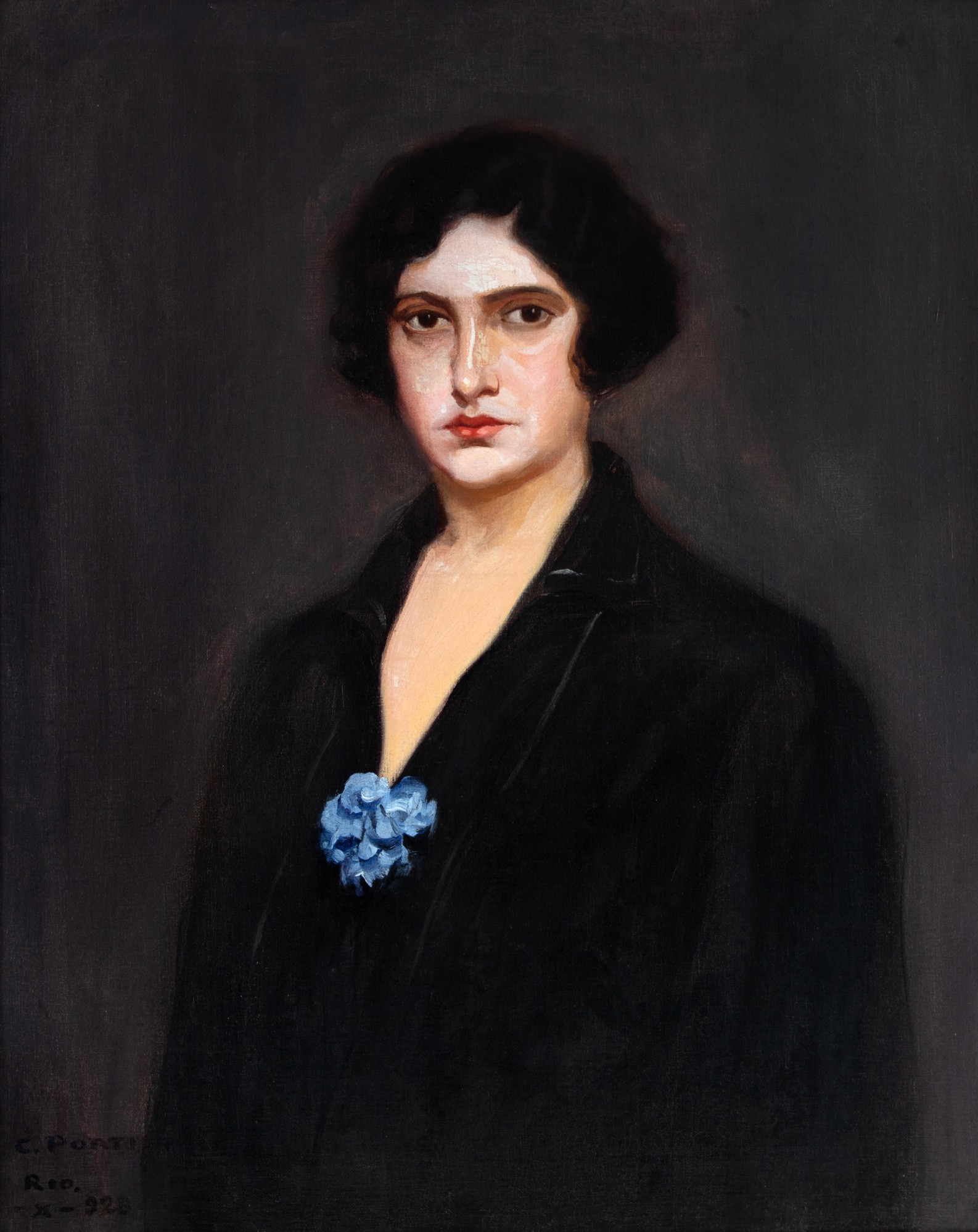 Candido Portinari - Retrato de Inês Ferreira dos Santos