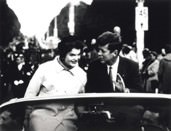 Carl Mydans - John Kennedy With His Wife in Boston