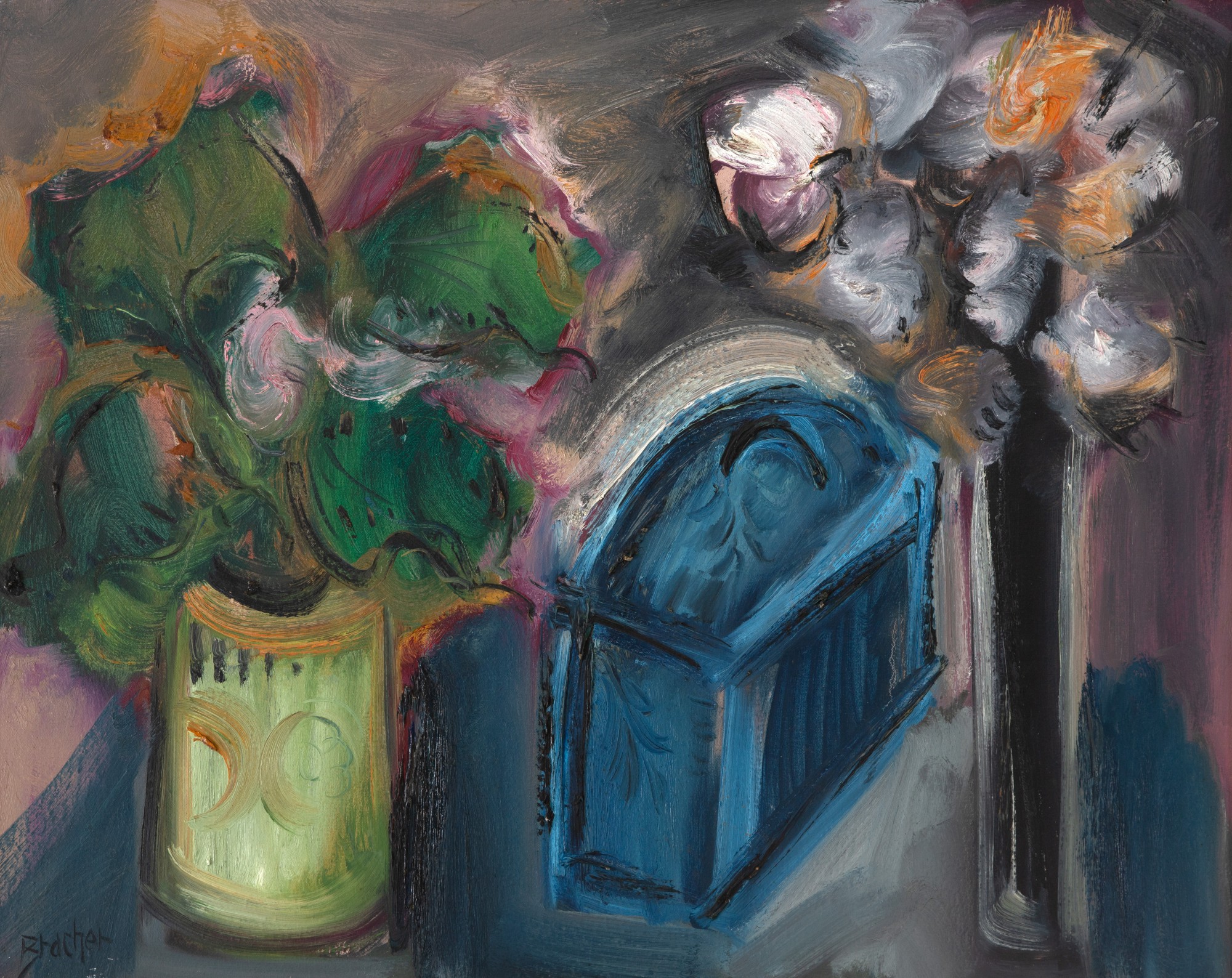 Carlos Bracher - Objeto e Flores