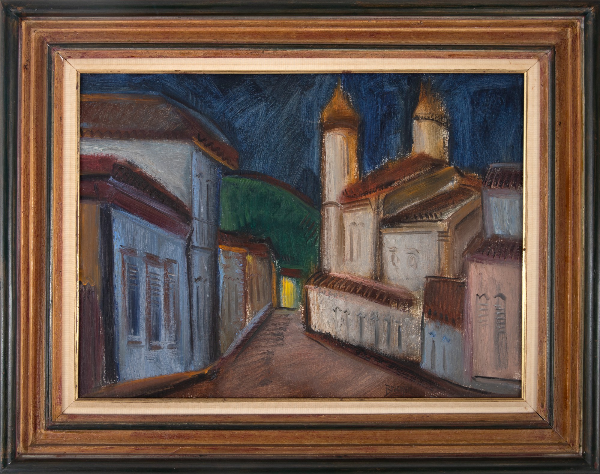 Carlos Bracher - Rua e Igreja Do Carmo